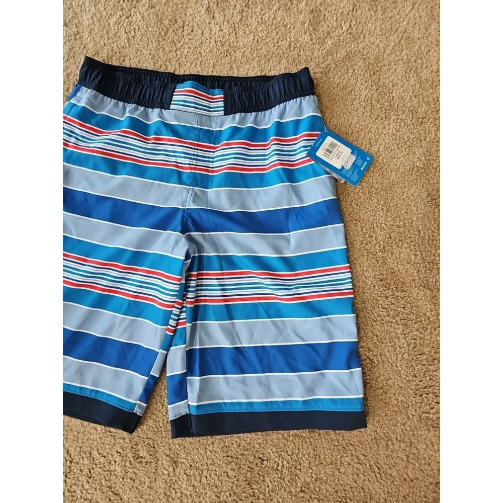 Columbia Boys Sandy Shores Swim Trunks XL Blue